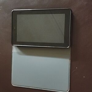 Kindle fire with case